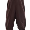 BLESSUME Retro Colonial Men Fancy Costume Short Breeches Riding Dickens Trousers Steampunk Victorian Pants (L) (L, Brown) steampunk buy now online