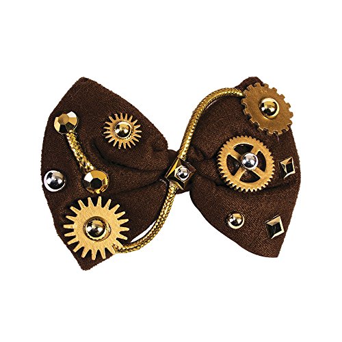 Bristol Novelty 78016 Steampunk Bow Tie, One Size steampunk buy now online