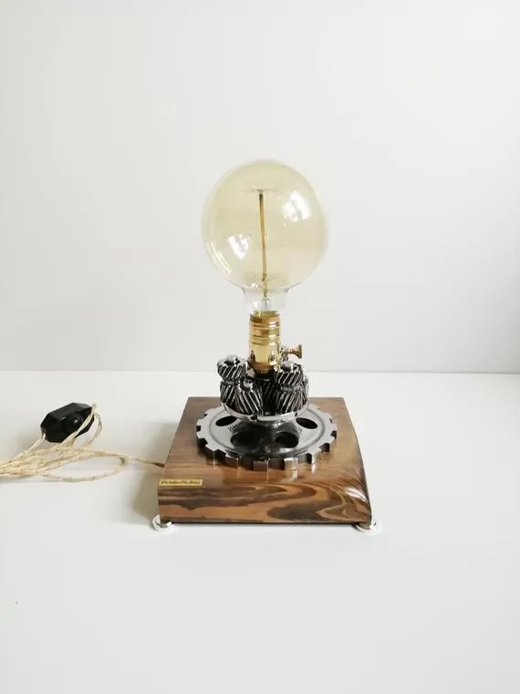 Industrial Table Lamp Pride&Joy steampunk car part lamp Gift for him Exclusive light auto part metal lamp exclusive unique gift for men by PrideAndJoyUA steampunk buy now online Industrial Table Lamp Pride&Joy steampunk car part lamp Gift for him Exclusive light auto part metal lamp exclusive unique gift for men by PrideAndJoyUA steampunk buy now online