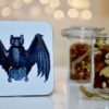 Bat Coasters - Horror - Creepy - Steampunk - Halloween - Kitsch Republic Coaster by KitschRepublic steampunk buy now online