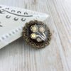 Bronze Steampunk Brooch. Watch Part Brooch. Steampunk Jewellery. Steampunk Pin. Vintage Brooch. Flower Brooch. Round Brooch. Flower Pin. by OneDottyDuck steampunk buy now online