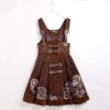 Elegant Gothic Steampunk Dress Vintage Women Victorian Period JSK Lolita Embroidered Lace-up Corset Suspender Costume Cosplay by steampunk2020 steampunk buy now online