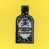 Poison Bottle Patch - Made with Vegan iron-on adhesive - Goth Halloween Horror Gothic Occult Death Apothecary Victorian Steampunk by LunaNQ steampunk buy now online