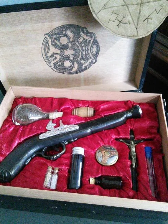 Pre-filled Monster Vampire Werewolf Hunter Kit by BrokenVial steampunk buy now online
