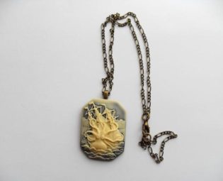 Square Lovecraft cthulhu cameo gothic necklace. Octopus. Necronomicon. Steampunk. Pirate. Creepy cute. Horror. Fantasy. Tentacle. Kraken. by Theblackwardrobe steampunk buy now online