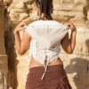 Steampunk vest, large hood vest, psytrance hoodie, steampunk coat, pixie top, Burning Man vest, steampunk jacket - Fata Summer (0091) by EarthyWearClothing steampunk buy now online Steampunk vest, large hood vest, psytrance hoodie, steampunk coat, pixie top, Burning Man vest, steampunk jacket - Fata Summer (0091) by EarthyWearClothing steampunk buy now online