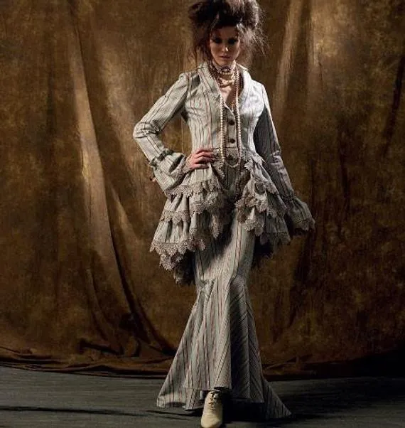 Victorian Lady's Bustle Ensemble. by LurcherGallery steampunk buy now online Victorian Lady's Bustle Ensemble. by LurcherGallery steampunk buy now online