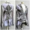 Boho jacket lavender and silver,Elven jacket eco friendly fashion,rustic Woodland jacket,handmade unique Raw Rags by RAWRAGSbyPK steampunk buy now online