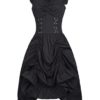 Belle Poque Sleeveless V-Neck Retro Black Gothic Dress Halloween Costume Dress M steampunk buy now online