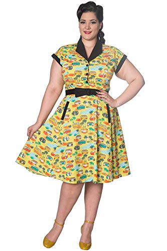 Banned Starlight PLUS SIZE Vintage Retro Womens Dress - UK-20 steampunk buy now online