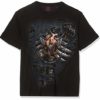 Spiral - Steam Punk Ripped - T-Shirt Black - M steampunk buy now online