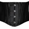 DeepTwist 26 Steel Boned Corset Short Torso Heavy Duty Waist Training Cincher,UK-DT1934-Black-M steampunk buy now online