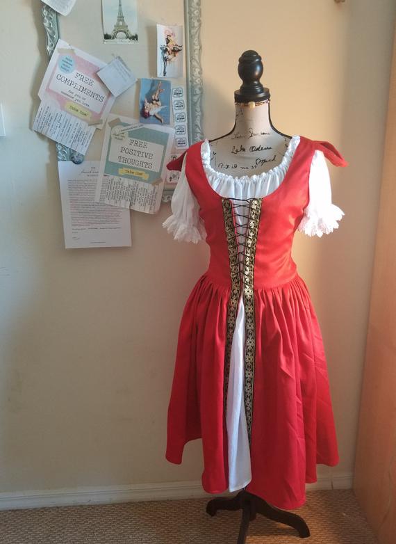 Bonita Irish Dress with Chemise ,get ready for Faire by OpulentDesignsStore steampunk buy now online