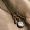 Pocket Watch Necklace, Steampunk Necklace, Watch Necklace, Clock Necklace, Watch Pendant, Steampunk Watch, Alice in Wonderland, Key N311 by ShelleyCooperJewelry steampunk buy now online