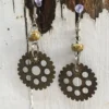 Rustic Gear Earrings, Gift For Her, Country Earrings, Handmade Earrings, Earrings For Her, Drop Earrings, Dangle Earrings, Steampunk by SweetroseJewelryShop steampunk buy now online Rustic Gear Earrings, Gift For Her, Country Earrings, Handmade Earrings, Earrings For Her, Drop Earrings, Dangle Earrings, Steampunk by SweetroseJewelryShop steampunk buy now online