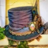 Victorian, Steampunk, Mad Hatter, Alice in Wonderland, Burlesque full size Hat. by Amayn steampunk buy now online Victorian, Steampunk, Mad Hatter, Alice in Wonderland, Burlesque full size Hat. by Amayn steampunk buy now online