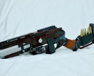 Ambroglious. Steampunk Rifle, Dieselpunk Rifle, Cosplay Gun by Propagations steampunk buy now online