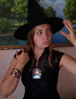 second payment Witch sisters jewelry set Halloween costume Halloween party by OrioleJewelry steampunk buy now online