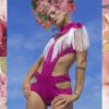 Fringe shoulder pad, Fringes, Boho-chic, Gypsy style, Festival, Burning man, Playa Wear, Bike Babes, Motor Bikes, Xena like by KayoAnimeClothing steampunk buy now online