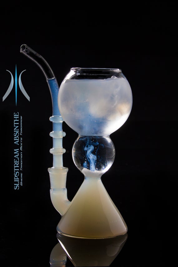SLIPSTREAM® Absinthe Fountain Drinking Glass by SlipstreamAbsinthe steampunk buy now online