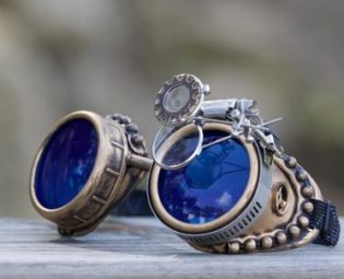 Steampunk goggles festival party accessories Halloween festival outfit Eye wear Burning man festival Gift idea for you Costume goggles by TheLoveLockShop steampunk buy now online