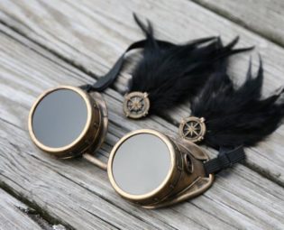 Steampunk goggles Welding Glasses Burning Man Festival Build Your Own Goggles by EarlyBrightMelange steampunk buy now online