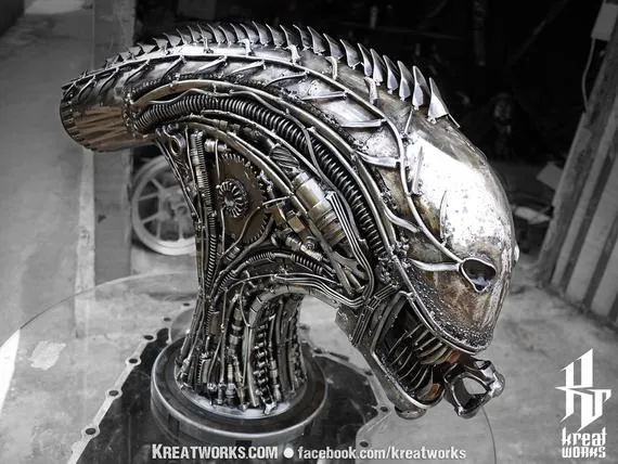 Steampunk - The Steampunk Monster head (Medium size) by Kreatworks steampunk buy now online Steampunk - The Steampunk Monster head (Medium size) by Kreatworks steampunk buy now online