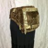 XL Brown chenille, cream tapestry pocket belt - plus size brown utility belt - brown fanny pack - Burning Man utility belt - Extra Large by bluemoonkatherine steampunk buy now online