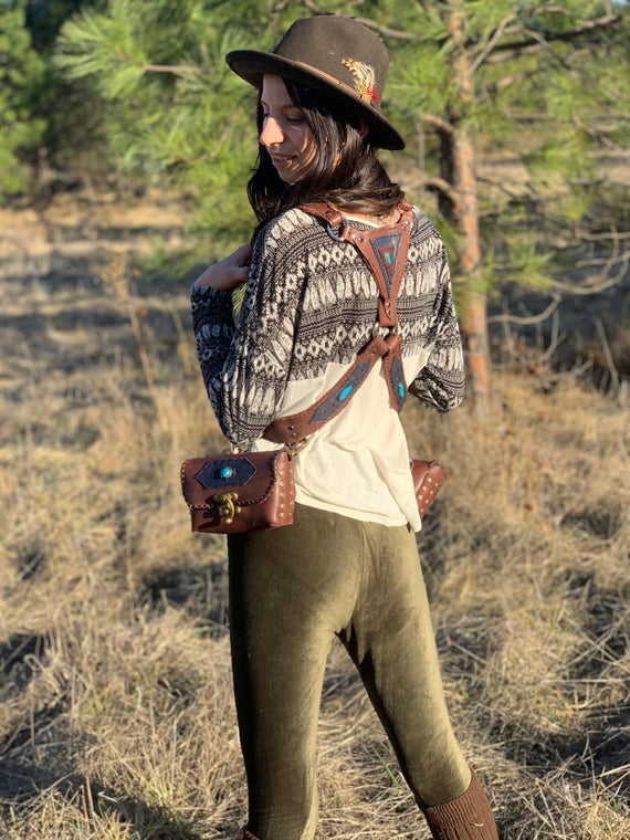 Custom Festival Holster by DreamtenderLeather steampunk buy now online