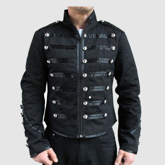 New Men Gothic Steampunk Army Jacket,Gothic Steampunk Shady jacket by UKmerchantStore steampunk buy now online