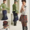 New Sewing Pattern Simplicity 8020 Goth Steampunk Top Skirt Hat Skeleton Size 4/12 Bust 29 30 32 34 Uncut (Last size left) by LanetzLiving steampunk buy now online