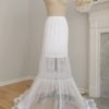 Slip Extender - Long White Tulle/Lace Slip | Steampunk Petticoat Long Boho Slip | Wedding | Bridesmaid | Wedding Slip | Size XS - XXL by BohemianBridalDress steampunk buy now online