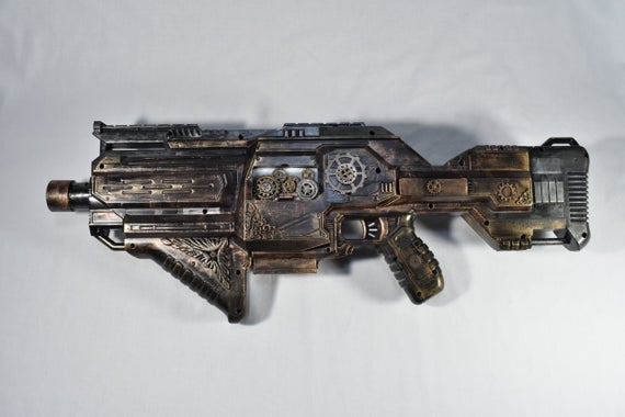 SteamPunk Flamethrower, Prop, Sci-Fi Weapon, Prop Gun by PandorasSyFyPropBox steampunk buy now online