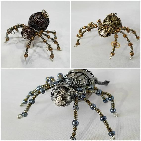 Steampunk Spiders by BoneHunterOddities steampunk buy now online
