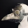 Charcoal masquerade mask plague theme wedding prom survival cosplay Masks Faux Leather Ornate Nose beak Bird doctor Giovanni mask by HigginsCreek steampunk buy now online Charcoal masquerade mask plague theme wedding prom survival cosplay Masks Faux Leather Ornate Nose beak Bird doctor Giovanni mask by HigginsCreek steampunk buy now online