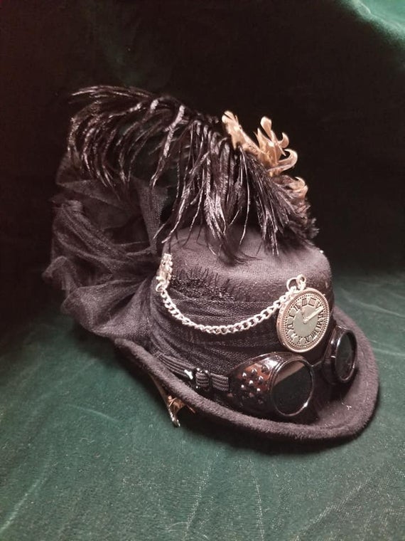 Mini Steampunk Hat by MajesticVelvets steampunk buy now online