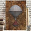 Steampunk Canvas Pictures Vintage Grunge Hot Air Balloon Industrial Fantasy Box Canvases Steampunk Pictures #13 by LeArtPrint steampunk buy now online