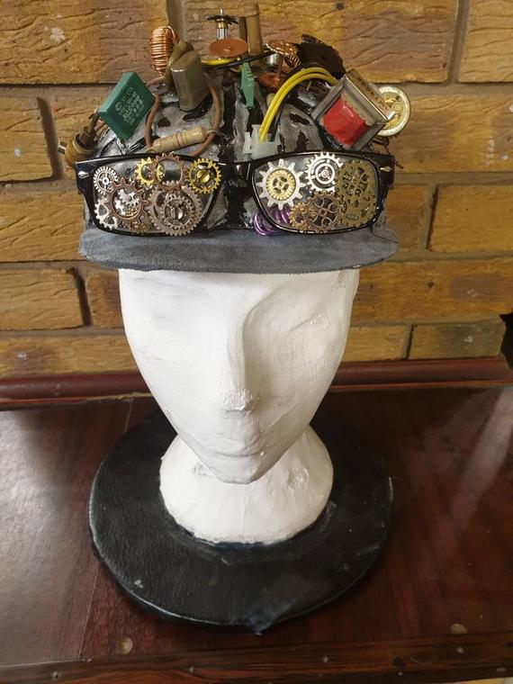 Steampunk cap by VintagevibesByGavin steampunk buy now online