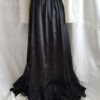 Steampunk Gothic Heavyweight Satin and Lace Skirt by EphemeraEmporiumGB steampunk buy now online