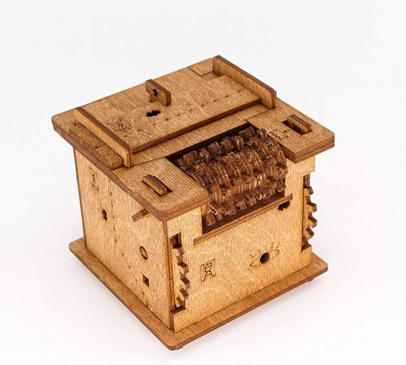 Cluebox - 60 min Escape Room in a Box. Schrödingers Cat. Brain Teaser, Puzzle box, Questbox [Original Product] by iDventureGames steampunk buy now online