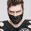 Face Mask ~ Unisex Men's Women's ~ Vegan Leather ~ Steampunk, Cosplay, Role Play, Dominatrix, Dress Up, Costume, Biker by Baiki steampunk buy now online