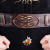 leather belt, leather armor, leather medieval fantasy, belt Baratheon, belt Vintage, belt SteamPunk, belt GOT by LaForjadePrometeo steampunk buy now online