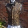 Regency, victorian gold paisley brocade steampunk waistcoat by KieranscreationsShop steampunk buy now online
