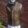 Regency, victorian gold paisley brocade steampunk waistcoat by KieranscreationsShop steampunk buy now online