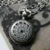 Silver Pocket Watch Necklace by robinhoodcouture steampunk buy now online Silver Pocket Watch Necklace by robinhoodcouture steampunk buy now online