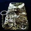Steampunk Handmade Phone Case Movable Gears Skull Phone Case Gothic Eagle Wings Arrow Cross Mobile Back Cover Crown Personalised Phone Case by SethlansArts steampunk buy now online