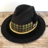 Black fedora boho hat. Burning man hat with feathers. Steampunk festival hat. by NOAMboho steampunk buy now online Black fedora boho hat. Burning man hat with feathers. Steampunk festival hat. by NOAMboho steampunk buy now online