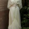 Cream Edwardian wedding dress Downton Abbey Steampunk Alernative wedding dress Yellow dress Mother of Bride dress Titanic wedding 0-26 US by MonaBocca steampunk buy now online