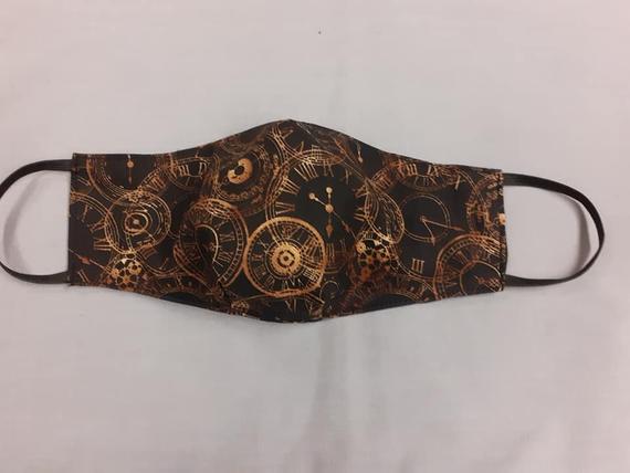 STEAMPUNK black copper face covering, goth, gothic, metalhead, alternative, diesel by NightshadesClothing steampunk buy now online