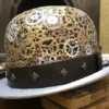 Steampunk style Vintage Bowler Hat by EchoGoodies steampunk buy now online